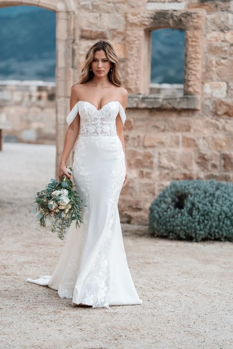 Photo of Model Wearing a Allure Bridals Gown